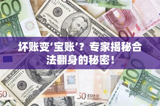 北京坏账变‘宝账’？专家揭秘合法翻身的秘密！