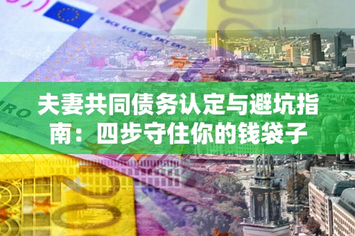 北京夫妻共同债务认定与避坑指南：四步守住你的钱袋子