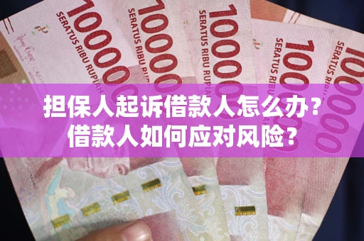 北京担保人起诉借款人怎么办？借款人如何应对风险？