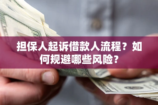北京担保人起诉借款人流程？如何规避哪些风险？