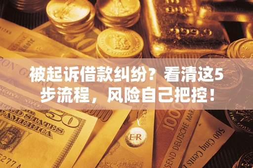 北京被起诉借款纠纷？看清这5步流程，风险自己把控！